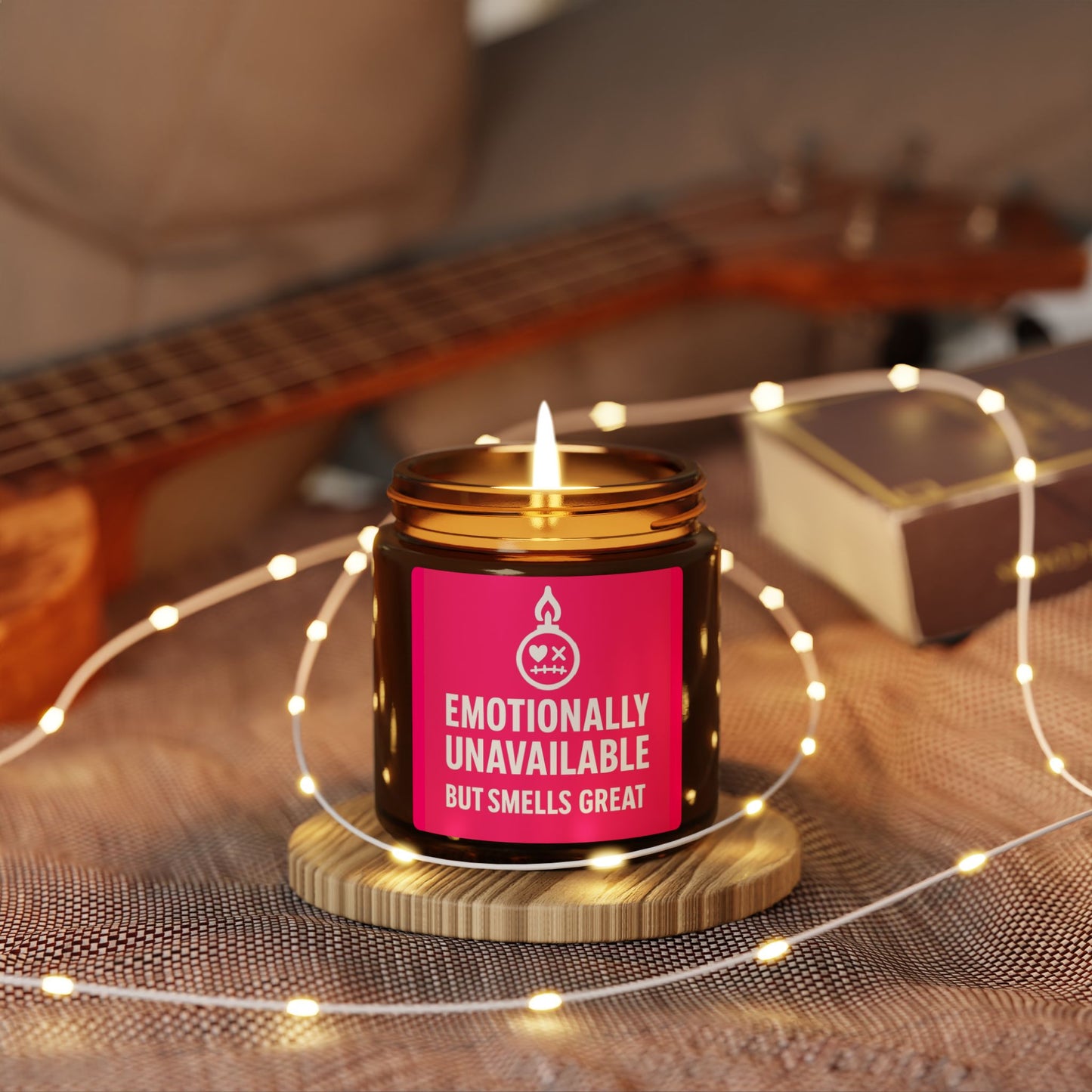 Breakup Gift Candle – Funny Sassy Soy Candle for Friend, Self Love & Moving On Gift- White Sage Lavendar